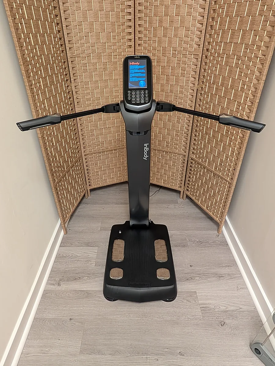 InBody 380 body composition analyzer at RedLight Freedom