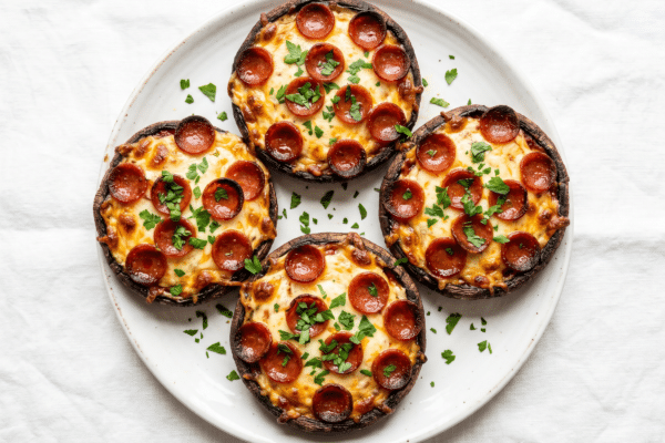 Portobello Mushroom Pizza recipe photo