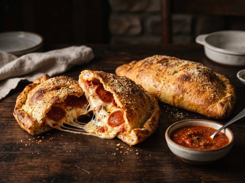 Pepperoni Pizza Calzones