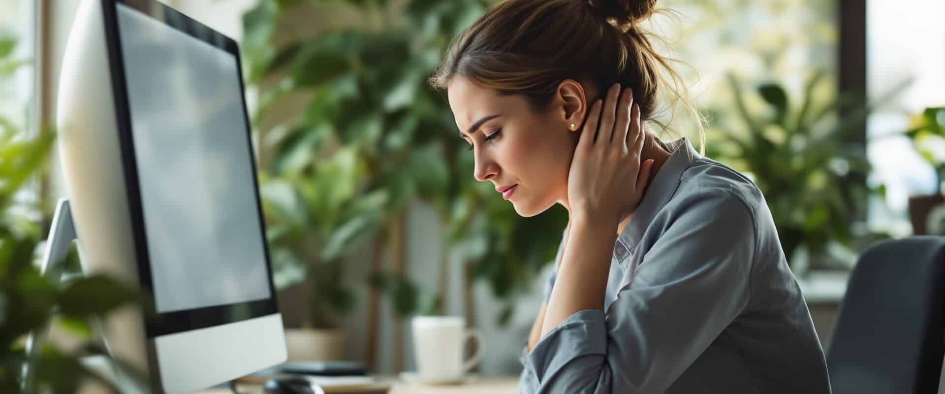 Red Light Therapy for Office Workers: Slump, Eyes & Neck
