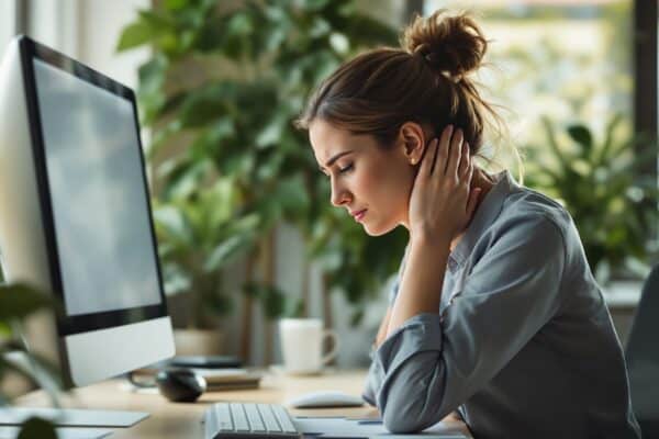 Red Light Therapy for Office Workers: Slump, Eyes & Neck